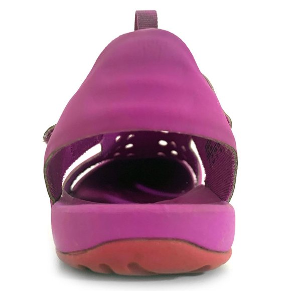 NIKE SUNRAY Protect 2 Little Girls Sandals in Pink - Picture 4 of 10